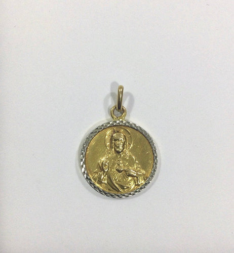 Pendentif Médaille Du Scapulaire En Or 58 Facettes 948944