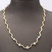 Collier wavy choker 2 Gold Diamonds 58 Facettes E360419