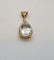 Pendentif Pendentif en Or jaune, Aigue marine 58 Facettes