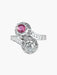 Ring 52 Toi & Moi ruby ​​and diamond ring 58 Facettes LPLP