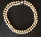 Necklace Choker Cultured Pearl Necklace, Sapphire And Diamond Clasps 58 Facettes 856679