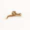 Boucles d'oreilles Dormeuses diamants or jaune et platine 58 Facettes