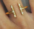 Bague 54.5 Bague en Or jaune 58 Facettes