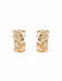 Cartier earrings - Pavé diamond and yellow gold earrings 58 Facettes