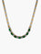 Collier Collier Deux Ors Emeraudes Diamants 58 Facettes