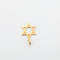 Pendentif Pendentif étoile de David or jaune 58 Facettes