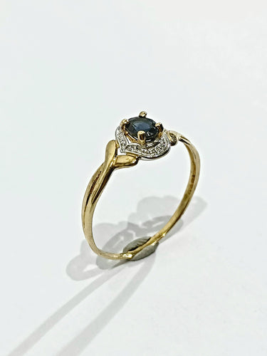 Bague 58 Bague Or Et Saphir 58 Facettes 3092/1