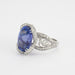 Ring 53 Tanzanite cocktail ring 58 Facettes P46L13
