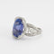 Bague 53 Bague cocktail Tanzanite 58 Facettes P46L13