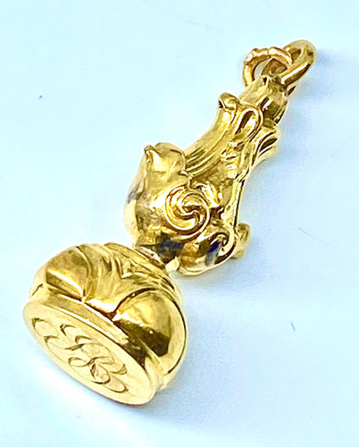 Pendentif Pendentif cachet Époque Napoléon III. 58 Facettes AB191