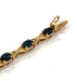 Bracelet River bracelet yellow gold sapphires and diamonds 58 Facettes