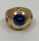Bague 53 Bague en Or jaune & saphir cabochon 58 Facettes