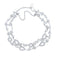 Bracelet CHAUMET. Collection Joséphine, bracelet or blanc et diamants 58 Facettes