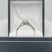 Ring 55 Solitaire diamond ring 0.88ct early XNUMXth century 58 Facettes