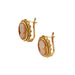 Earrings Yellow Gold and Cameo Earrings 58 Facettes 27567
