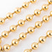 Collier Collier Marseillais en or jaune orné de boules d'or 58 Facettes