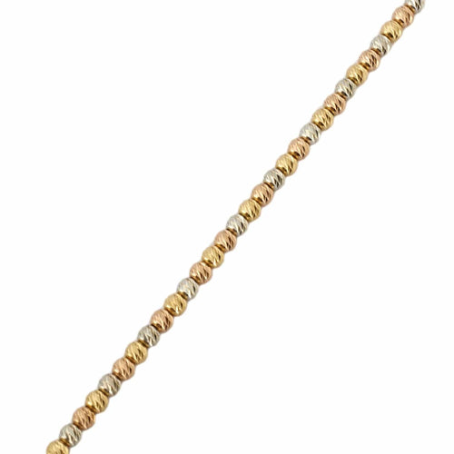 Bracelet Bracelet "Jelai" 3 Ors 58 Facettes BO/230099