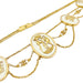 Necklace Vintage Lalaounis necklace, "The Shield of Achilles", yellow gold, rock crystal. 58 Facettes 33368