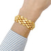 Bracelet Vintage Mellerio bracelet in yellow gold. 58 Facettes 32082