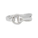 Ring 50 Hermès ring, “Galop”, silver. 58 Facettes 31617