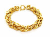 Bracelet Royal mesh bracelet Yellow gold 58 Facettes 1720325CN