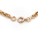 Necklace Twisted mesh necklace Yellow gold 58 Facettes 1875429CN