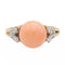 Bague 53 Bague Or jaune Corail 58 Facettes 2538673CN