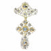 Pendentif Or, croix de diamant 58 Facettes 22276-0070