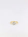 Old Solitaire Ring Yellow Gold Platinum Diamond 58 Facettes J218BIS