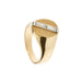 Ring 60 Men’s signet ring with diamonds 58 Facettes 29167