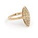 Ring Marquise Ring Yellow Gold Diamond 58 Facettes