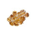 Broche Broche diamants 0.68 carat en or jaune 58 Facettes 241629