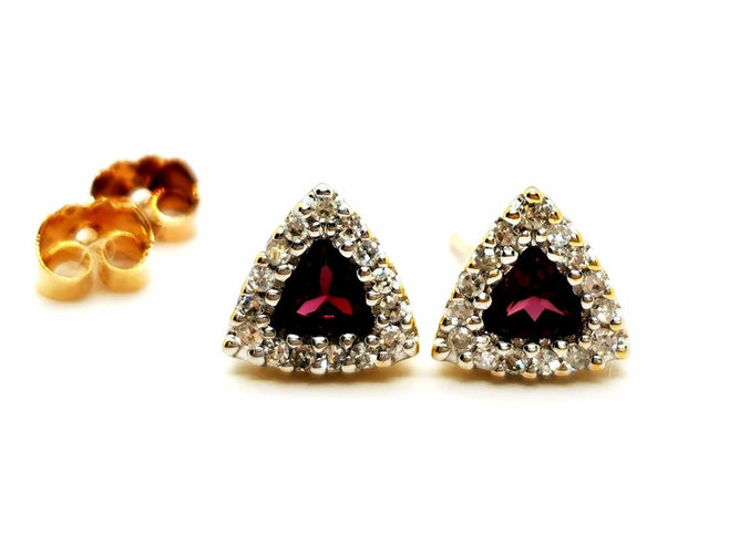 Boucles d'oreilles Boucles d'oreilles Or jaune Tourmaline 58 Facettes 1116073CD