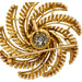 Cartier brooch in yellow gold and diamonds. 58 Facettes 31850