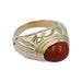 Ring 53 Boucheron ring, Jaïpur, yellow gold, coral. 58 Facettes 32506