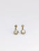 Dormeuses 2 Gold Diamond Earrings 58 Facettes J273