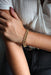 Bracelet Twisted mesh bracelet Yellow gold 58 Facettes 2270603CN