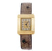Poiray Watch, Ma Première, in yellow gold, interchangeable leather strap. 58 Facettes 32581