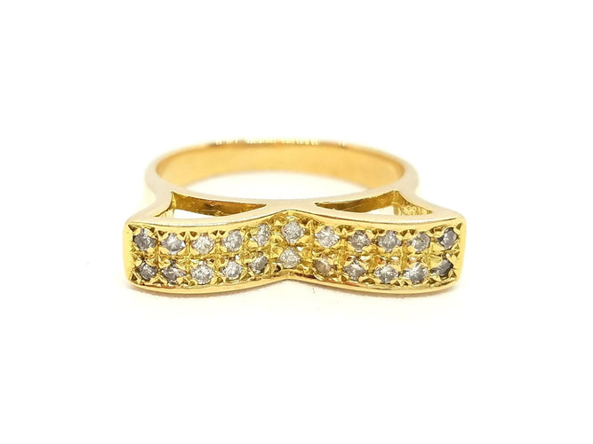 Bague 51 Bague Or jaune diamant 58 Facettes 588113CN