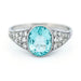 Bague 55.5 Bague platine diamant aigue-marine 58 Facettes 8CC48577AEF742F9803A387625EB06B3