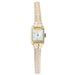 Lady's watch in gold with tubogaz bracelet 58 Facettes 10-095