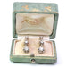 Dormeuses diamond earrings 1930s 58 Facettes 25246
