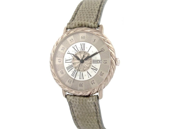 Montre vintage montre BUCCELLATI audacheron or blanc 18k 38 mm automatique 58 Facettes 255851