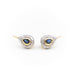 Earrings Sleeper earrings Yellow gold Sapphire 58 Facettes 1949700CN