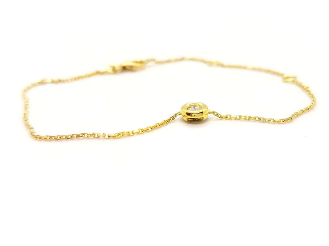 Bracelet Bracelet Or jaune Diamant 58 Facettes 578996RV