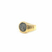 Ring 49 Bulgari - Monete ring yellow gold, antique silver coin 58 Facettes