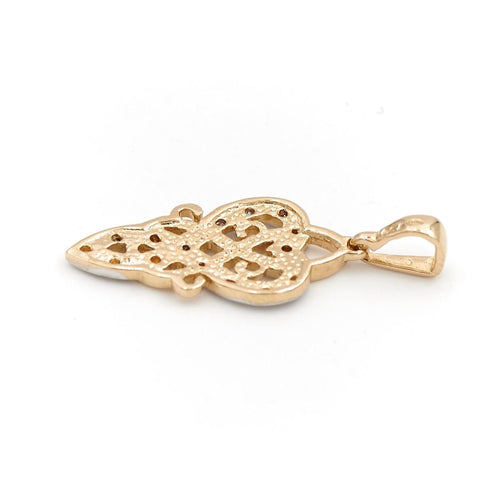 Collier Pendentif Or jaune Diamant 58 Facettes 1641814CN