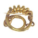 Brooch Snake brooch, diamonds, rubies 58 Facettes 23009-0010