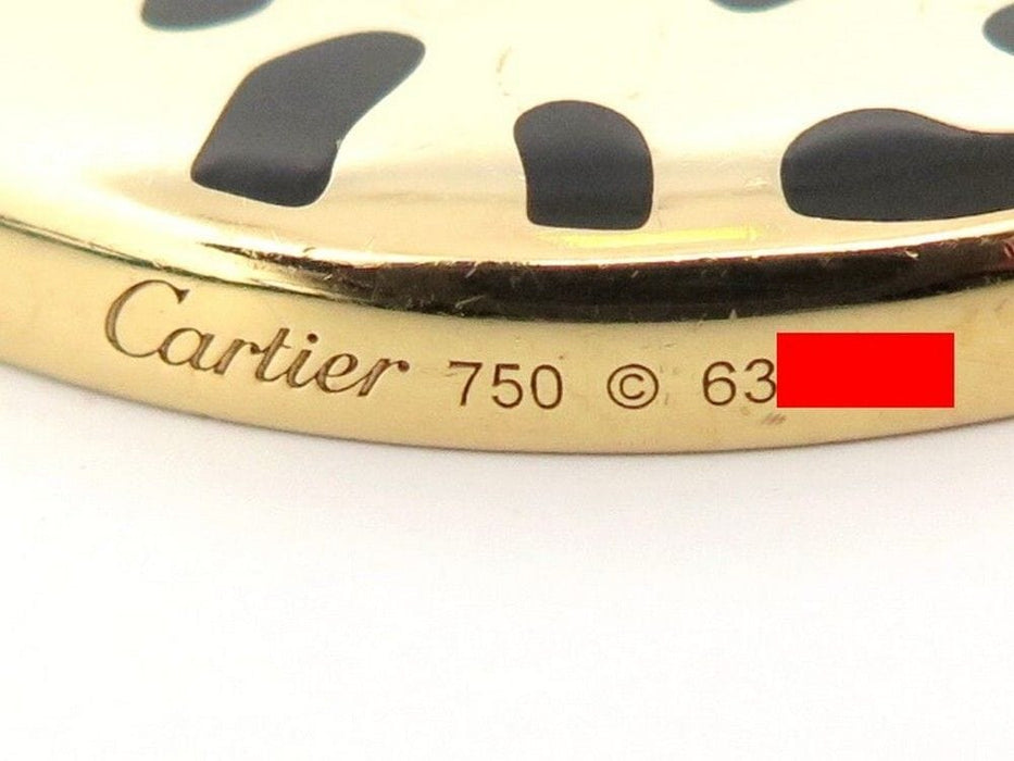 Collier collier CARTIER sauvage tsavorite panthere ajouree 70cm or jaune 18k 58 Facettes 255758