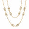 Collier Sautoir ancien en or maillons filigranés 58 Facettes 23-075